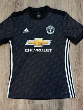 adidas Black Manchester United Jersey